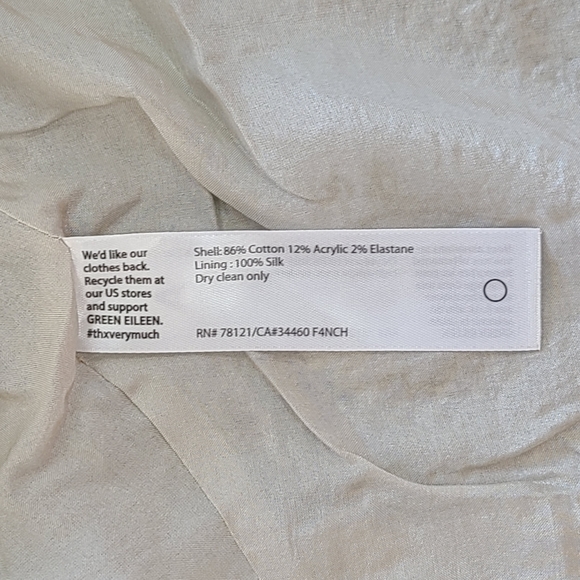 Eileen Fisher Cropped Tweed Kimono Style Swing Jacket Size PP - Picture 14 of 15